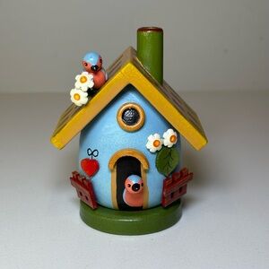 Kathe Wohlfahrt Duftl Smoky Birdhouse Incense Burner 3.5"- Pre Owned
